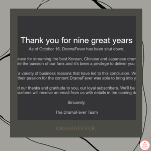 Leia mais sobre o artigo DramaFever acabou, mas assistir aos doramas não!